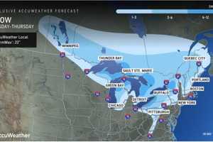 Snowfall Projections, Timing Updated For Quick-Moving System Packed With Gusty Winds