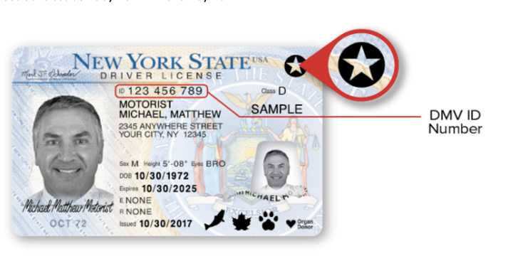 Driver's licenses with REAL ID have a star in the upper right-hand corner.