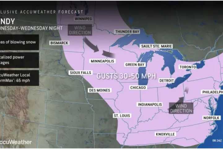 Strengthening Storm To Bring Bursts Of Snow, 50 MPH Wind Gusts, Power Outage Risk