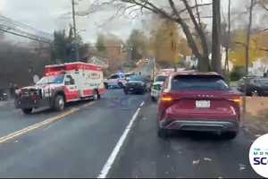 VIDEO: Pedestrian Struck By Truck Shuts Rockland County Road, Police Say