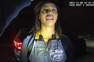 Video Shows Unlicensed Westfield Bartender's DUI Arrest After Crash (VIDEO)