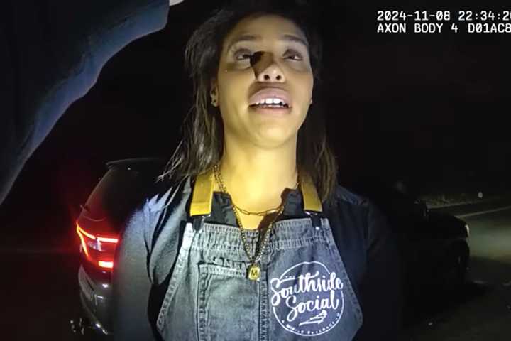 Video Shows Unlicensed Westfield Bartender's DUI Arrest After Crash