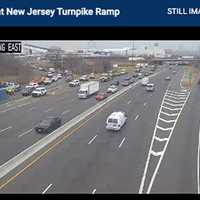 Overturned Tractor Trailer Shuts All Lanes At NJ Turnpike/Route 3 Ramp