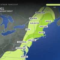 Projected Rainfall Totals: Potent Storm To Soak Region, Will Bring Strong Winds