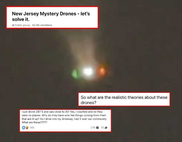 New Jersey residents are determined to figure out where the drones are coming from.