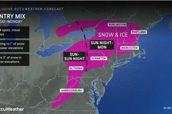 Snow, Ice To Hit These Spots As Rounds Of Precipitation On Way: Here's Timing