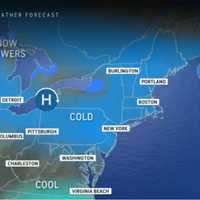 Cold Air Mass Will Be Followed By Separate Precipitation Chances: Here's Timing