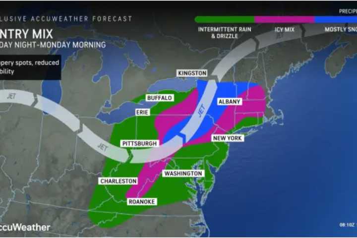 New Update: Snow, Sleet, Rain To Hit These Areas As Storm System Nears