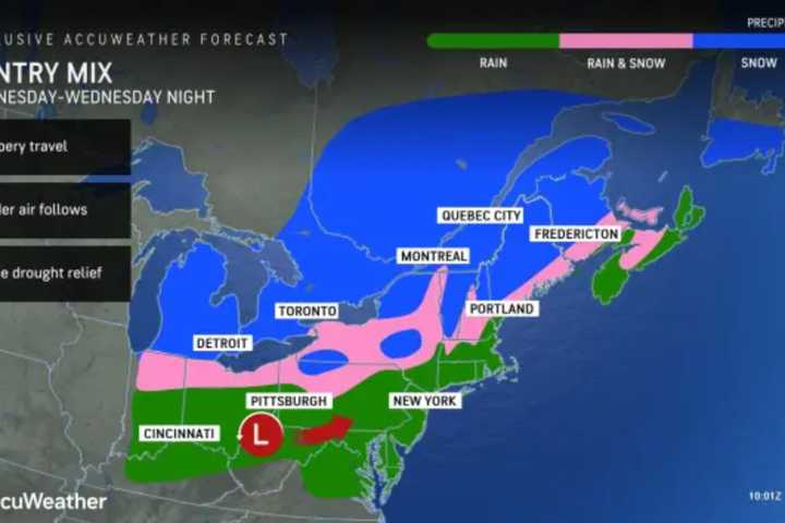 Back-To-Back Storms To Bring Rain, Snow, Sleet: Here's Timing, Impact