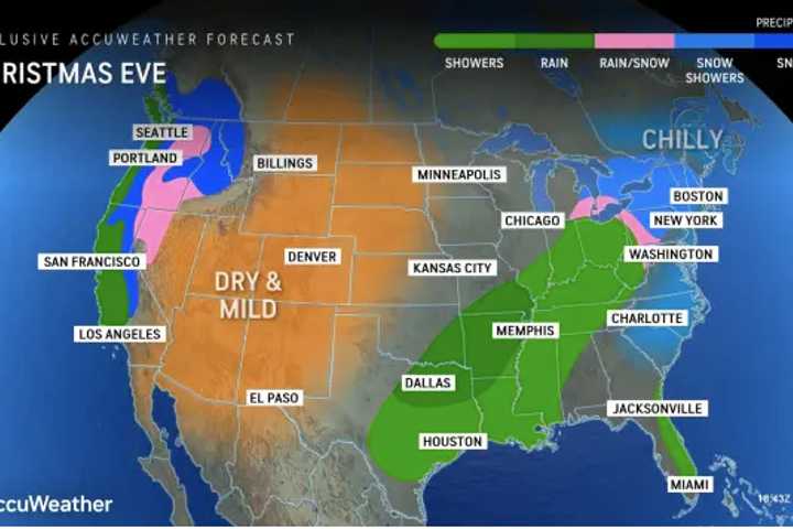 New Round Of Snow Could Be On Track For Christmas Eve