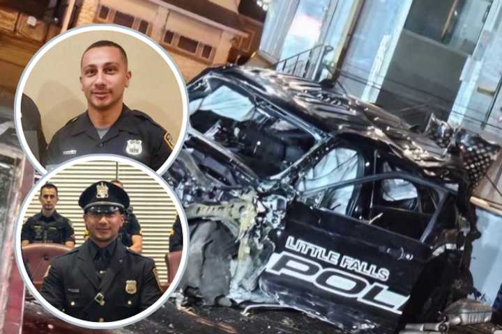 Little Falls police officer Antonio Piedrabuena is recovering after a high-speed crash caused by a medical episode