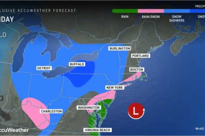 Burst Of Snow Possible As Clipper System, Coastal Storm Combine