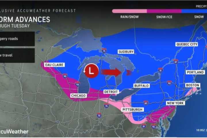 New Update - Christmas Eve Clipper To Bring Rain, Sleet, Snow, Slippery Travel: Here's Timing