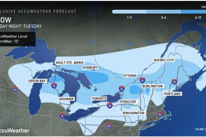 X-Mas Eve Storm: Slick Conditions Expected Throughout Region, Up To Foot Of Snow In These Spots