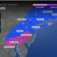 <p>Slippery travel is expected throughout the Northeast.</p>