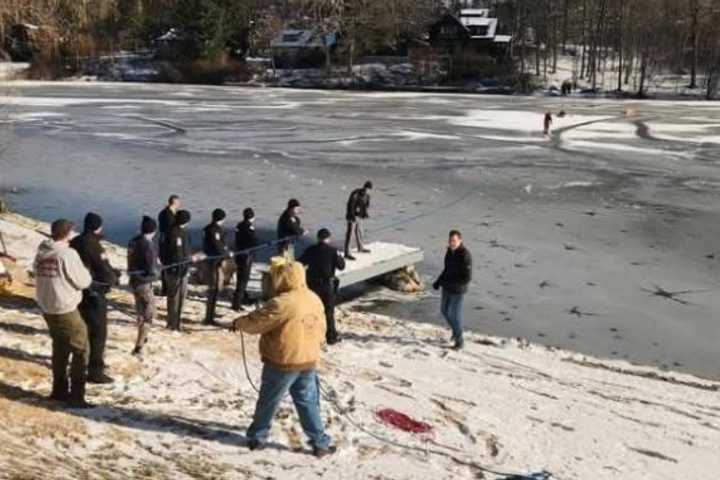 Skater Hospitalized With Hypothermia After Falling Through Ice On Lake Dutchess: NYSP