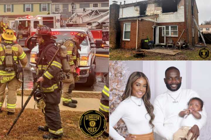 Future Of Joy Ripped Away By Fire For Officer, Wife, New Baby In Gloucester Township