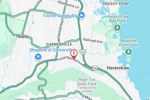 Downed Wires Close Route 202 In Haverstraw