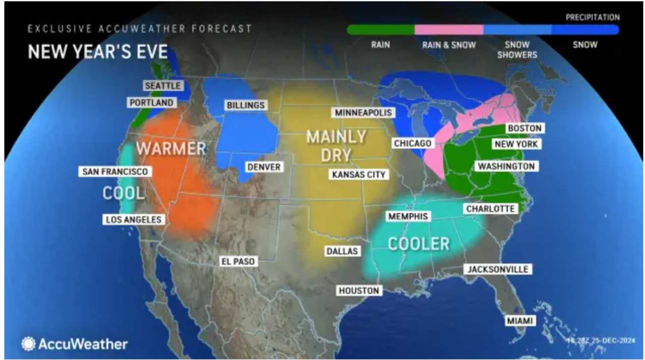 Parade Of Storms Could Usher In New Year Timing, LongRange Outlook