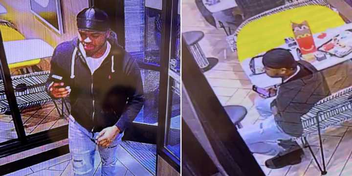 Police are looking for the man who set off a smoke bomb in a New Jersey McDonald's.