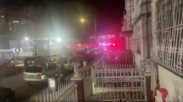 Witness video of a reported mass shooting outside the Amazura event venue in Queens late Wednesday, Jan. 1.