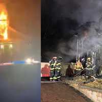 Firefighters Battle Central Jersey Blaze Into Early Hours Of New Year's Day