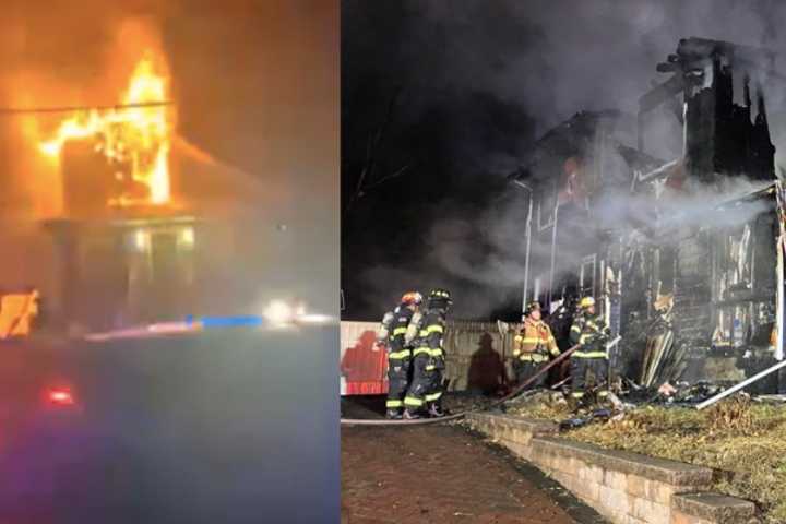 Firefighters Battle Central Jersey Blaze Into Early Hours Of New Year's Day