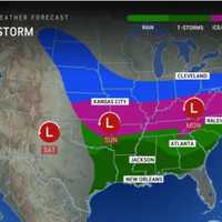 50 MPH Wind Gusts Will Be Followed By Massive Cross-Country Storm Packed With Snow, Ice