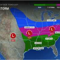 Here's Latest On Massive Storm Spreading Snow, Ice On Track For East Coast