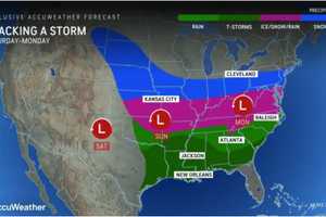 Here's Latest On Massive Storm Spreading Snow, Ice On Track For East Coast