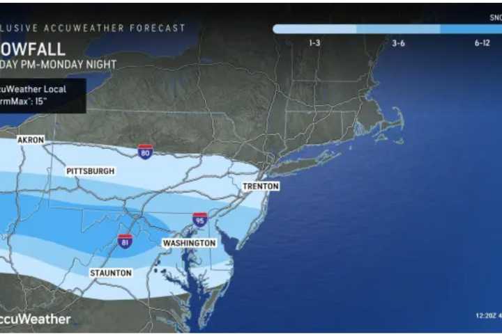 Projected Snowfall Totals Updated For Massive Storm: Here's What To Expect