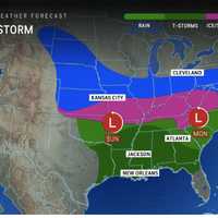 <p>Precipitation types by location for the storm,</p>