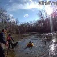 Woman, Two Dogs Rescued After Being Submerged In Water: Gloucester PD