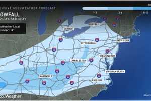 First Snowfall Projections Released For Storm Set To Hit Northeast