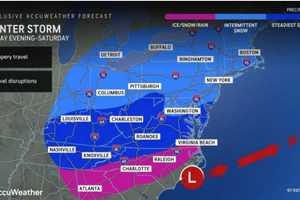 Here's Timing For Storm Packed With Snow, Ice That Will Cause Slippery Travel In Northeast