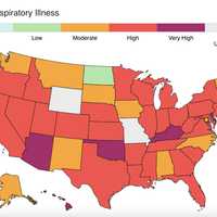 Respiratory Illnesses Rising Dramatically In These States: Brand-New Map