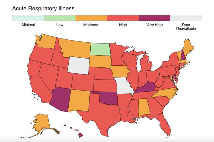 Respiratory Illnesses Rising Dramatically In These States: Brand-New Map