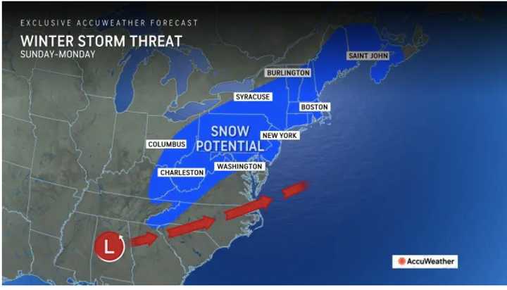 Here's Timing For Separate Snow-making Winter Storm Chances 