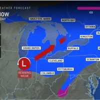 Here's Projected Timing, Tracks For Back-To-Back Winter Storms