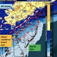 Murphy Declares State Of Emergency, New Snowfall Forecast Released As Winter Storm Nears