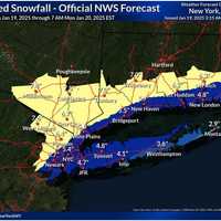 Final Rockland County Snowfall Projections Released For Major Winter Storm