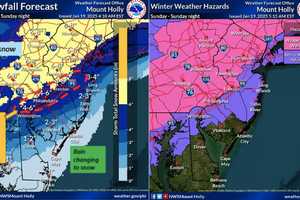 6 To 9 Inches Of Snow Now Predicted For Central Jersey: See The Updated Winter Storm Forecast