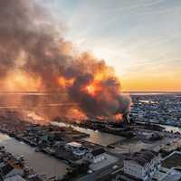 Little Egg Harbor Muffler Shop Fire Sends Thick Smoke Over Ocean County (PHOTOS)