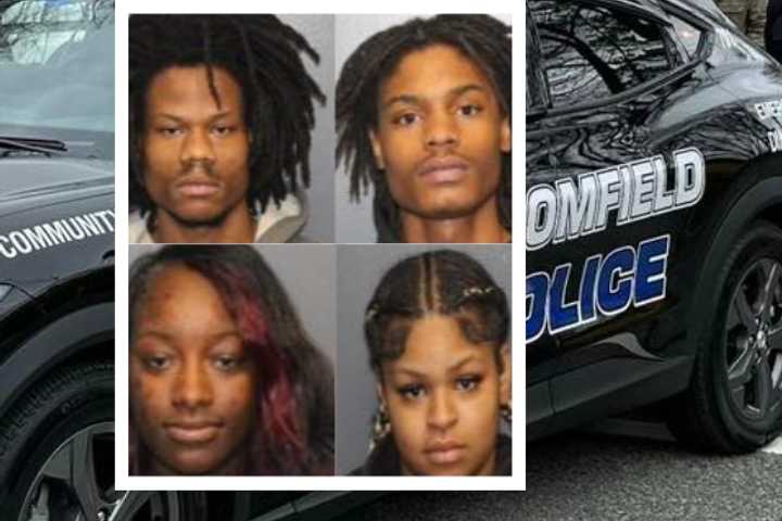 High-Speed Chase In Stolen Postal Vehicle: 4 Arrested By Bloomfield PD, Authorities Say