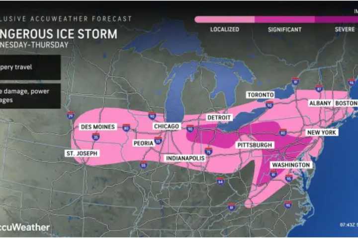 Trio Of Storms Set To Hit Northeast Will Start With Dangerous System Packed With Ice