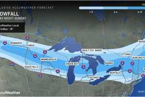 First Snowfall Projections Released For Weekend Storm Taking Aim At Northeast