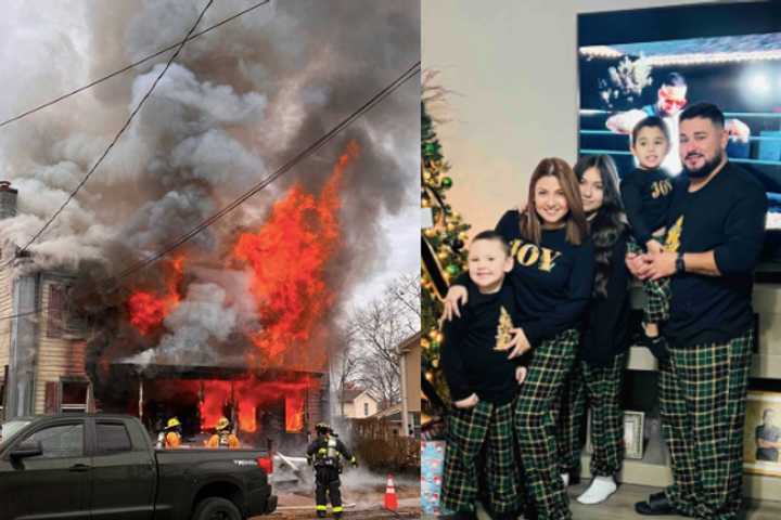 NJ Family Loses Everything In House Fire