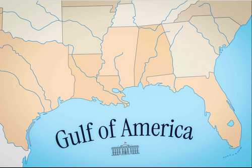 Gulf Of America Name Change Activated - Screen Shot 2025 02 11 At 8.24.28 AM