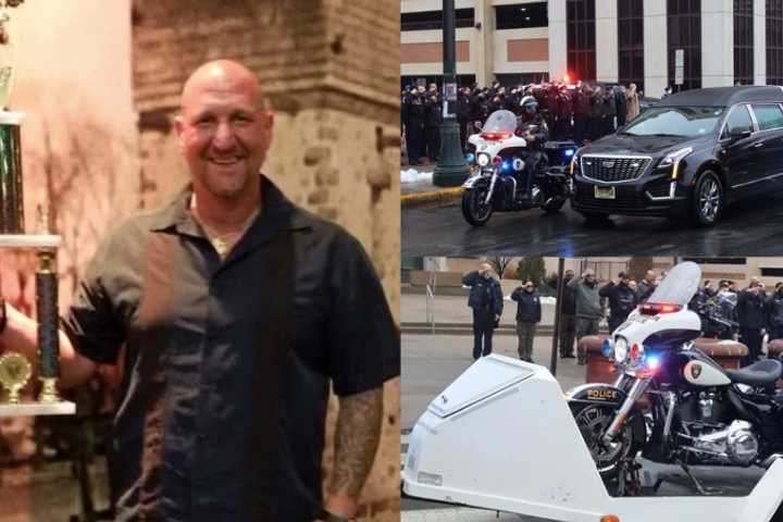 Final Ride: Paterson Motor Officer Laid To Rest, Honored With Special Sendoff