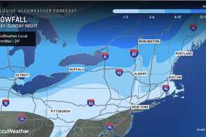 New Forecast Maps: Here Are Projected Totals For Snow, Areas Where Icy Conditions Are Expected